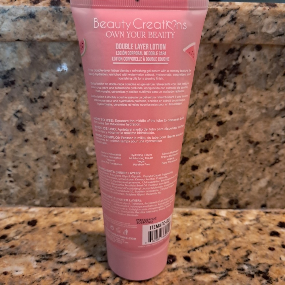 Beauty Creations Double Layer Lotion Melon Times Better - Picture 2 of 2